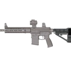 Alternative view of SB TACTICAL SBA4™ 5 POSITION ADJUSTABLE BRACE FOR AR-15 – BLACK