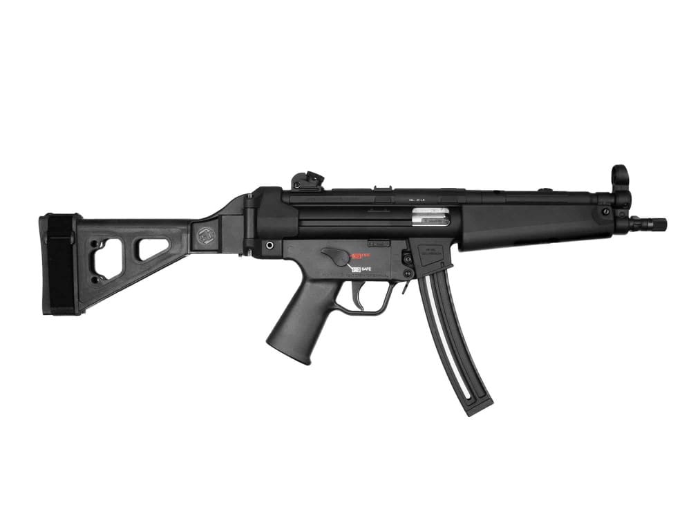 SB TACTICAL SBT5-22™ SIDE FOLDING BRACE – BLACK - Image 4