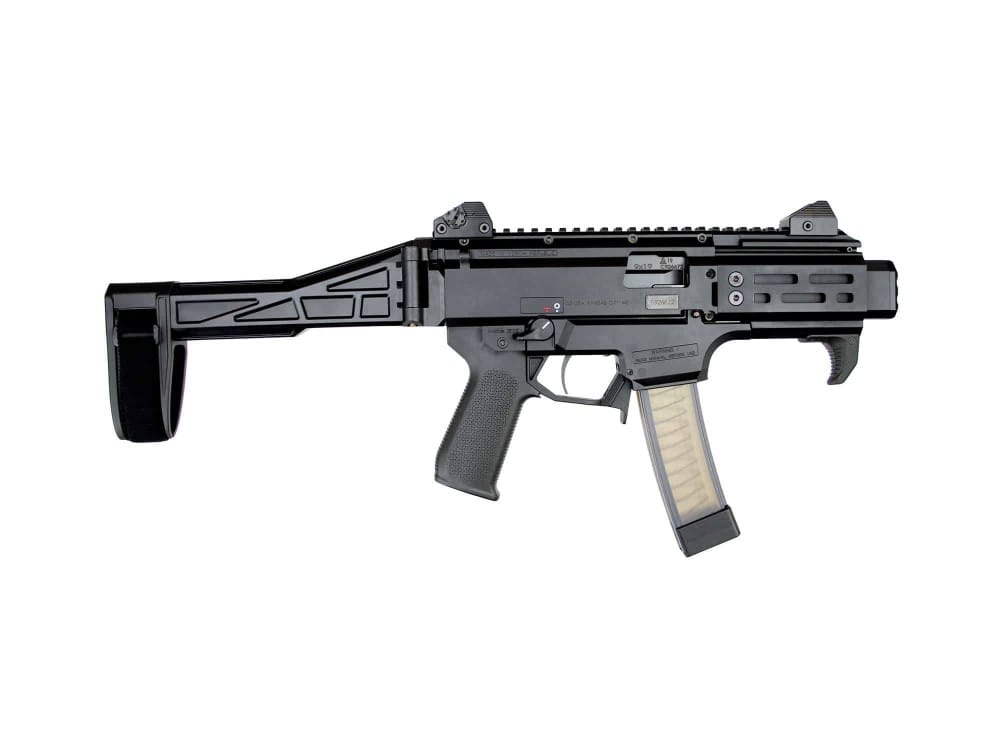 SB TACTICAL SBTEVO-G2™ PISTOL SIDE FOLDING BRACE – BLACK - Image 4