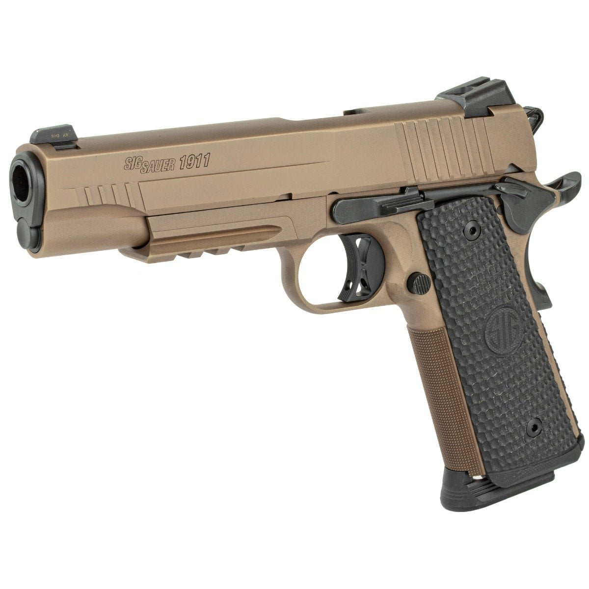 SIG SAUER 1911 EMPEROR SCORPION FDE G10 FULL-SIZE 5″ 45 ACP - Image 2