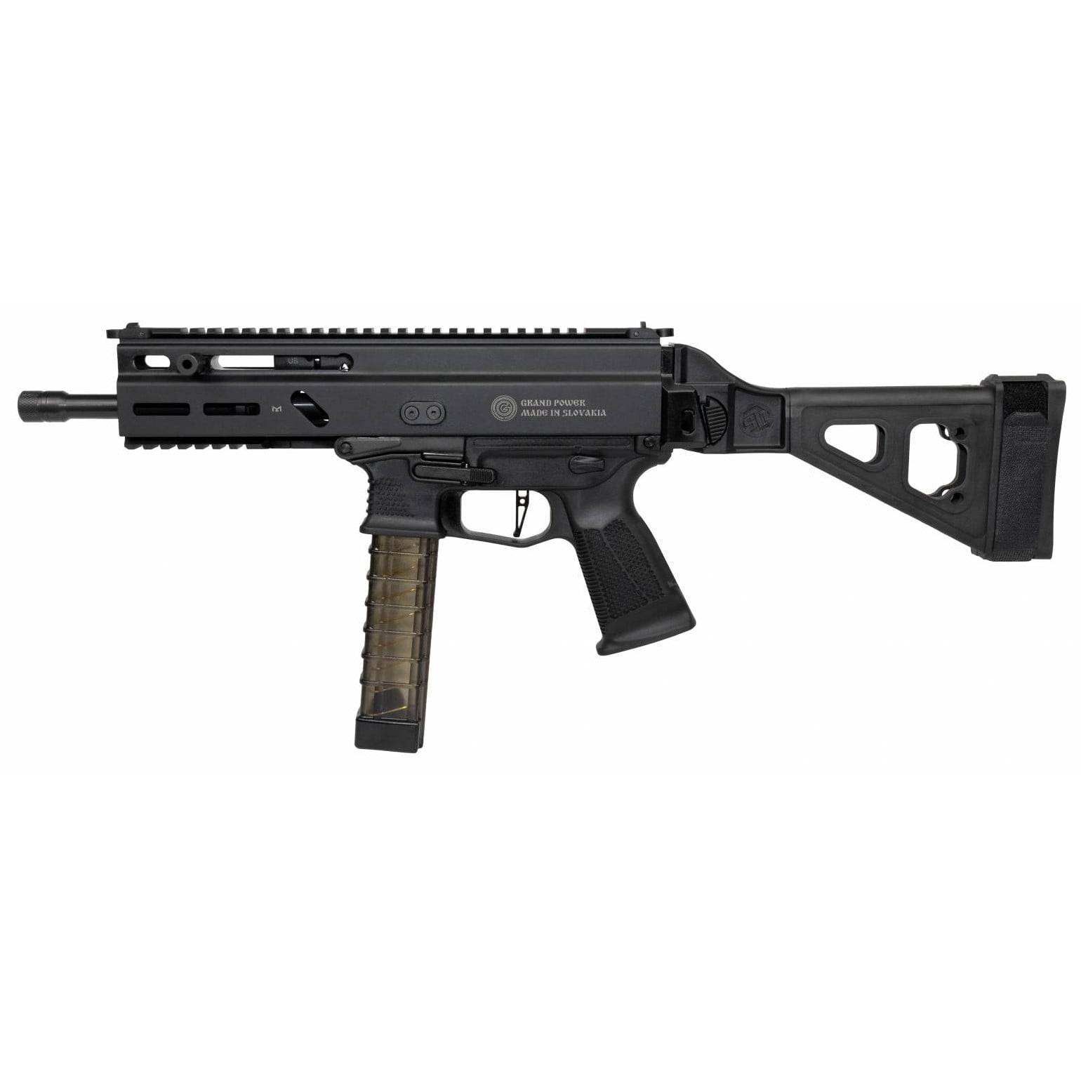 GRAND POWER STRIBOG SP9A3 9MM W/SBT FOLDING PISTOL BRACE - Image 2