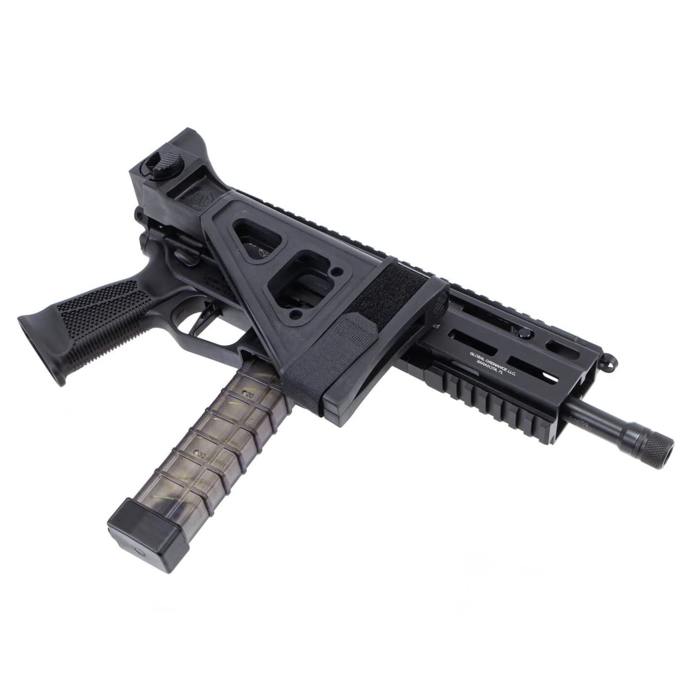 GRAND POWER STRIBOG SP9A3 9MM W/SBT FOLDING PISTOL BRACE - Image 3