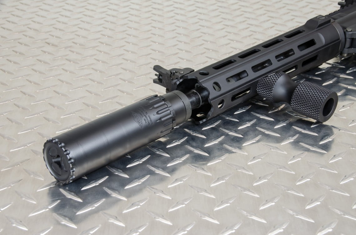 YHM TURBO K 5.56 SUPPRESSOR W/ QD MOUNT FLASH HIDER – DISCONTINUED - Image 4