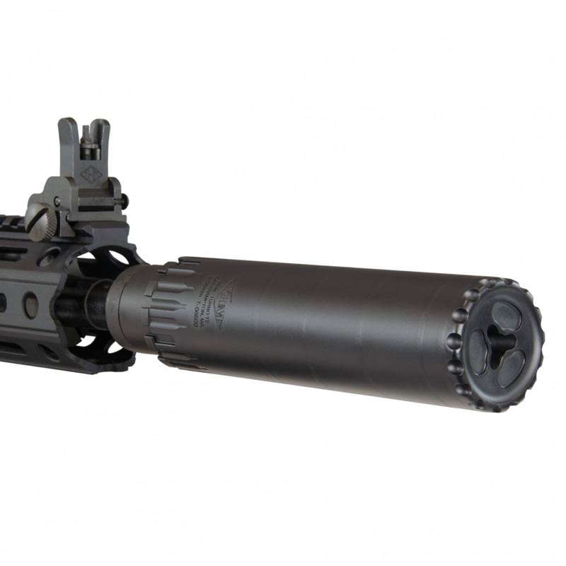 YHM TURBO T2 5.56 SUPPRESSOR W/ QD MUZZLE BRAKE – DISCONTINUED - Image 4